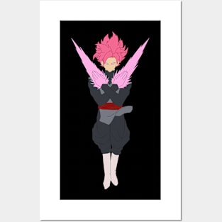 Goku Rose Posters and Art